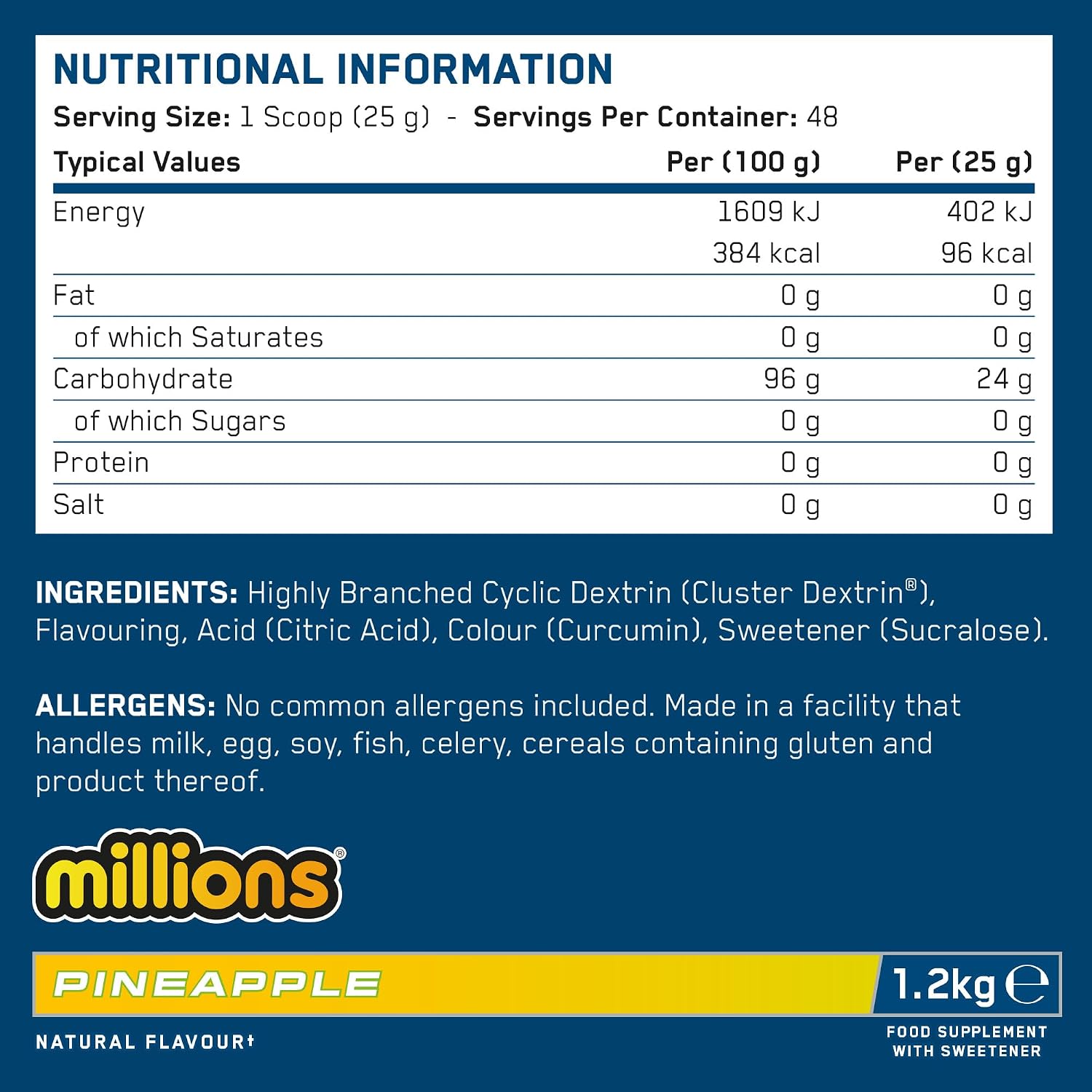 Carb X (125g 5 servings)